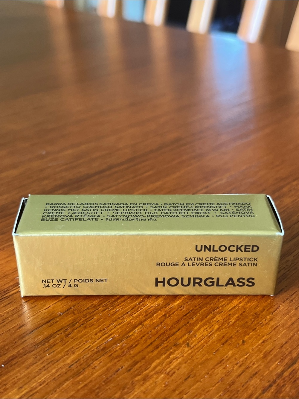 Hourglass Unlocked Satin Crème Lipstick TROPIC
